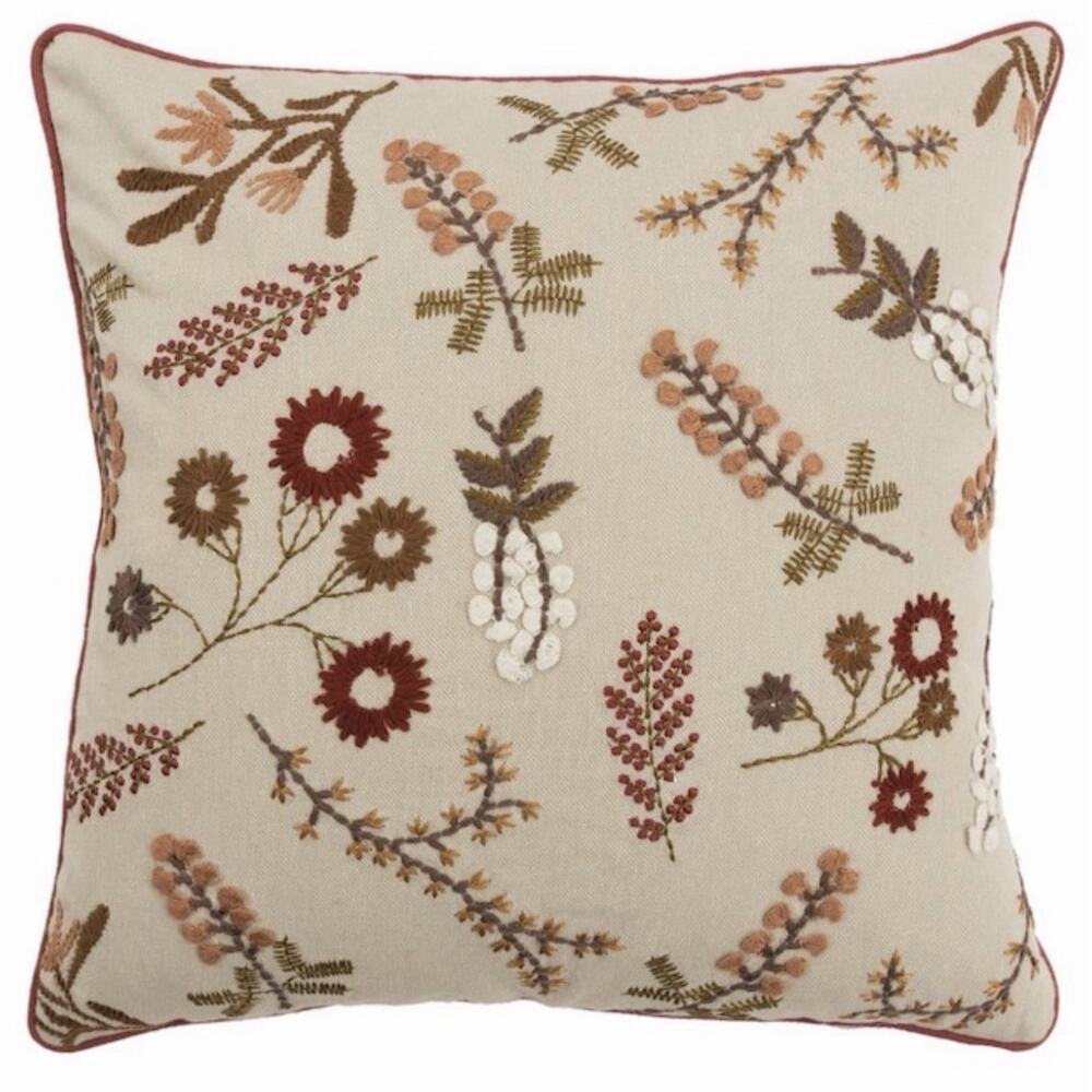 Cottagecore Throw Pillow Covers 20x20" Anthro Boho